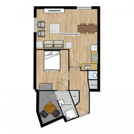 Four Seasons Voorstraat Διαμέρισμα Egmond aan Zee